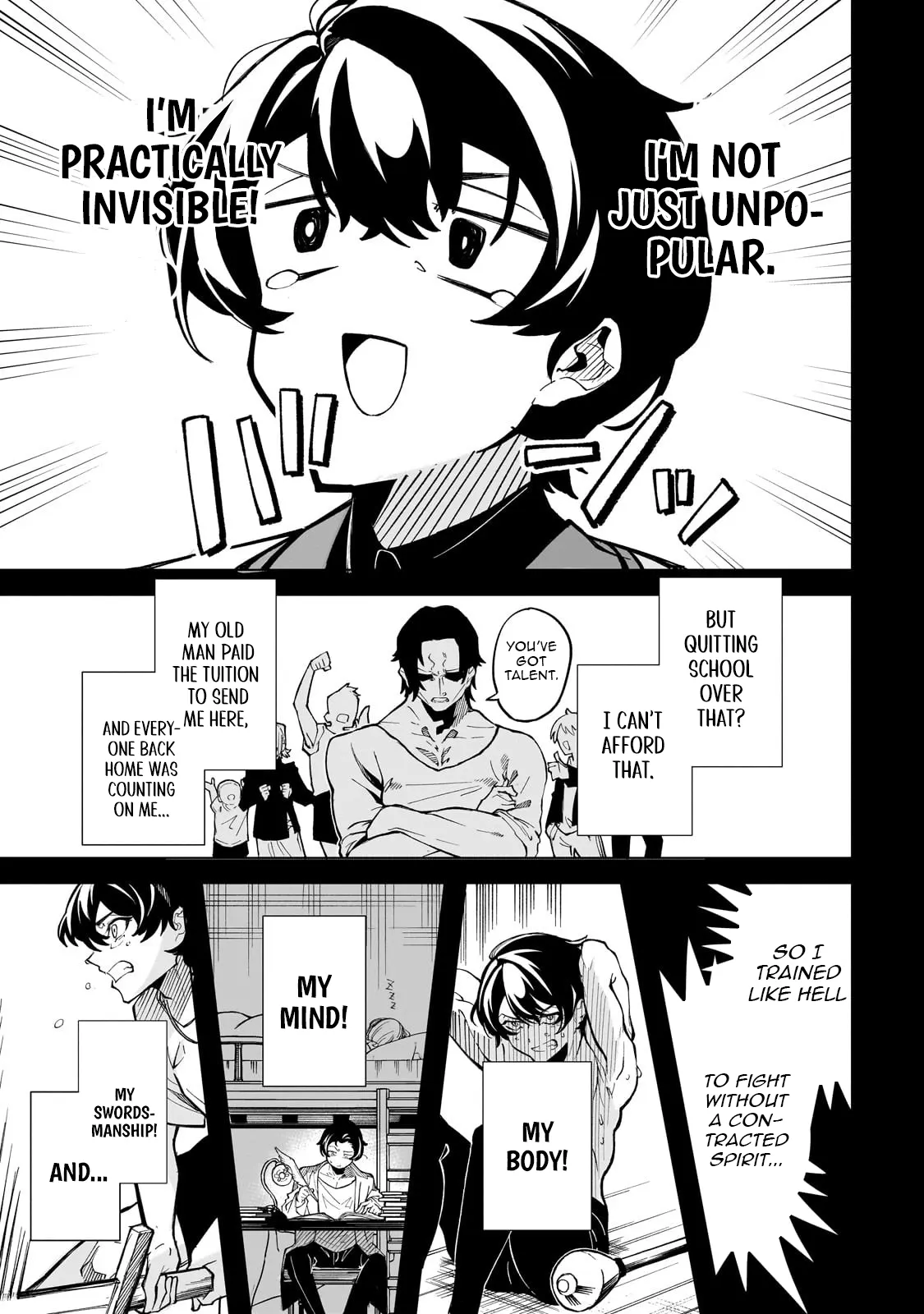 Spirit Master Who is Thought to be Hiding His True Ability is Actually Always Fighting Very Seriously Chapter 1 - page 27
