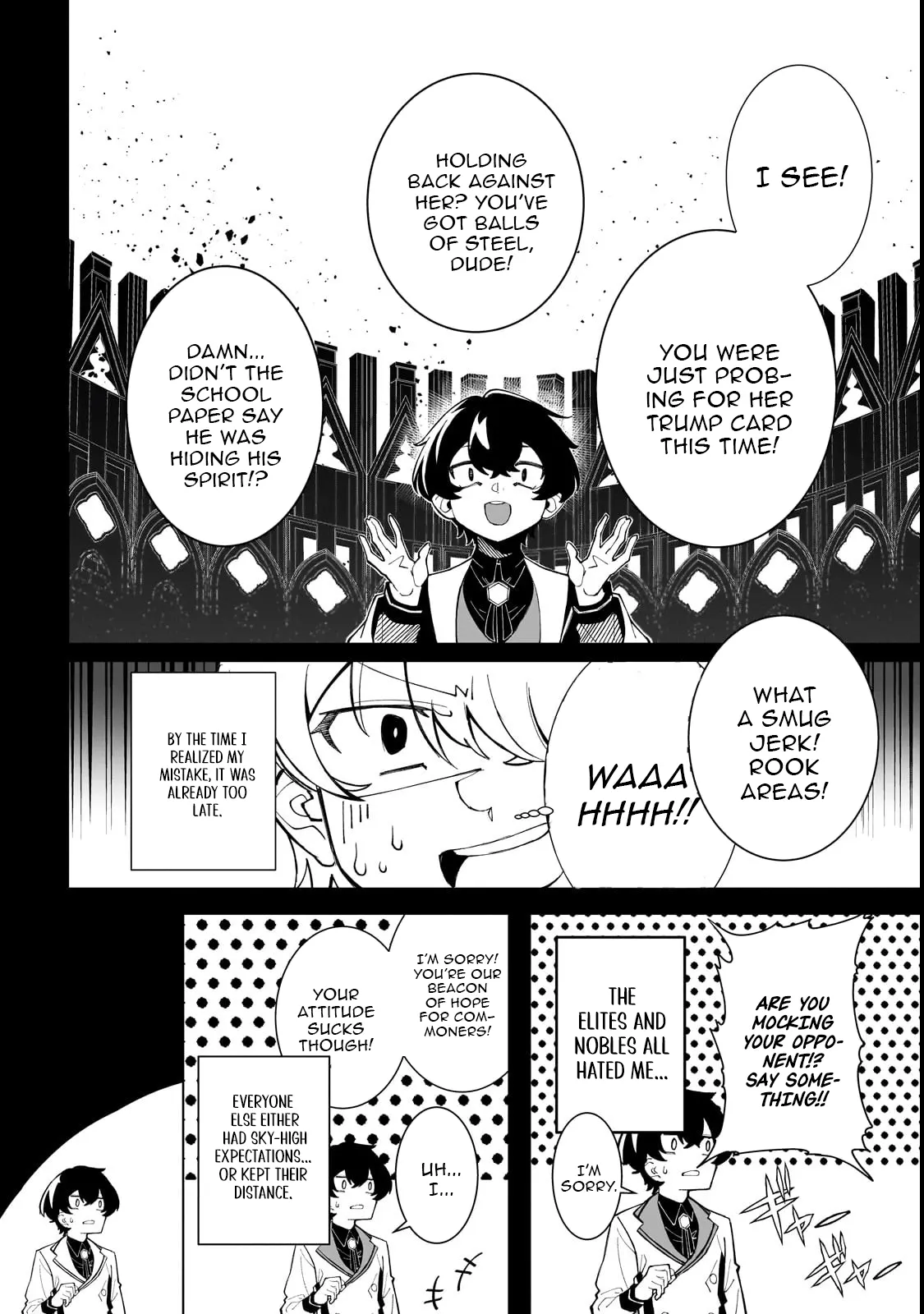 Spirit Master Who is Thought to be Hiding His True Ability is Actually Always Fighting Very Seriously Chapter 1 - page 30
