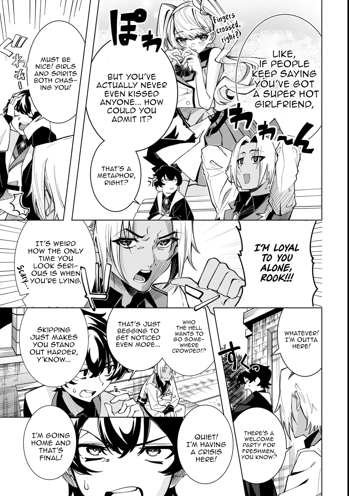 Spirit Master Who is Thought to be Hiding His True Ability is Actually Always Fighting Very Seriously Chapter 1 - page 35