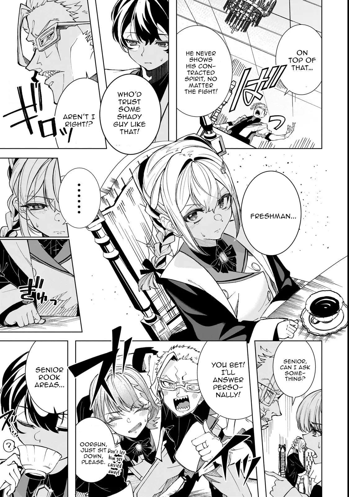 Spirit Master Who is Thought to be Hiding His True Ability is Actually Always Fighting Very Seriously Chapter 1 - page 45