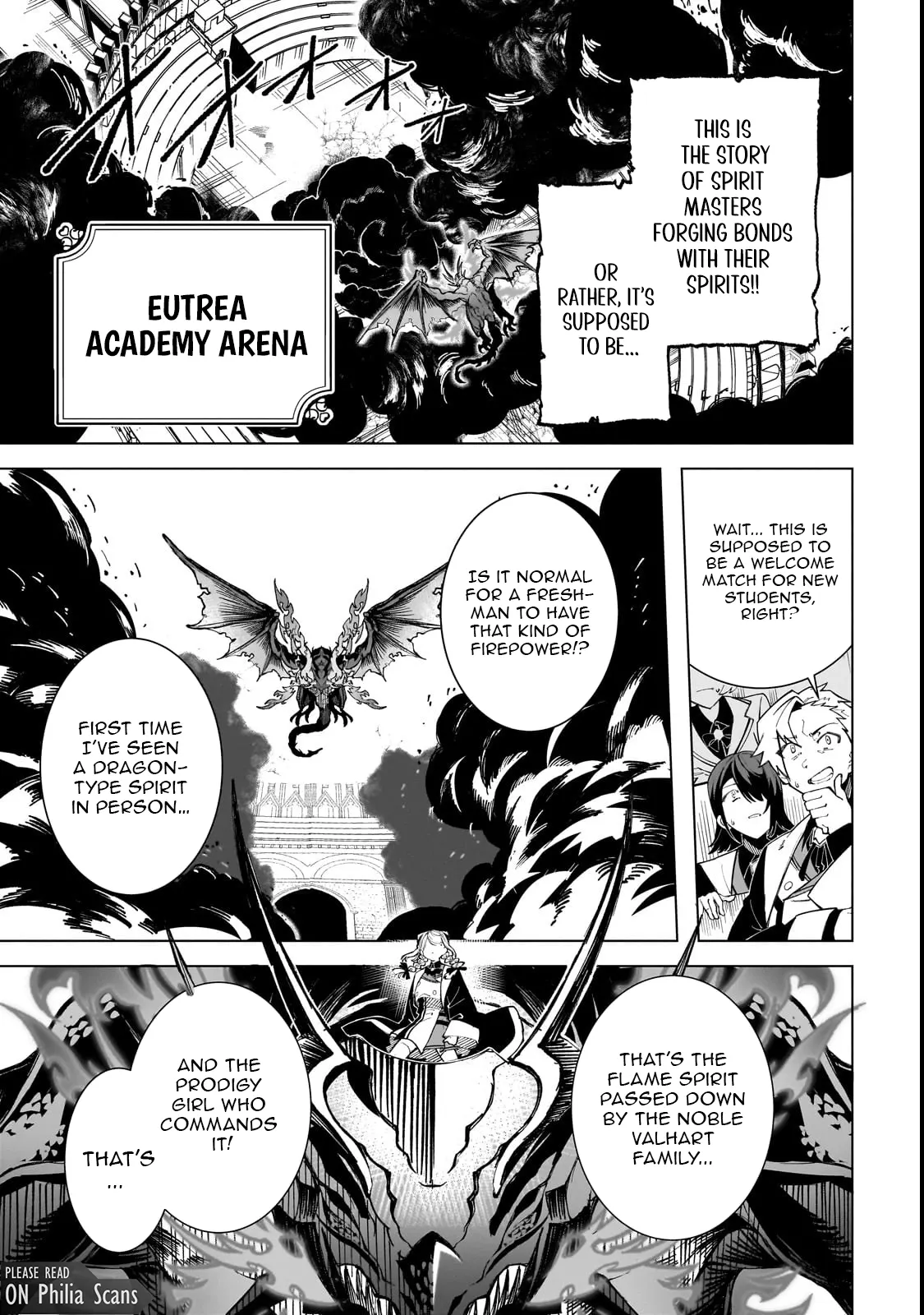 Spirit Master Who is Thought to be Hiding His True Ability is Actually Always Fighting Very Seriously Chapter 1 - page 4