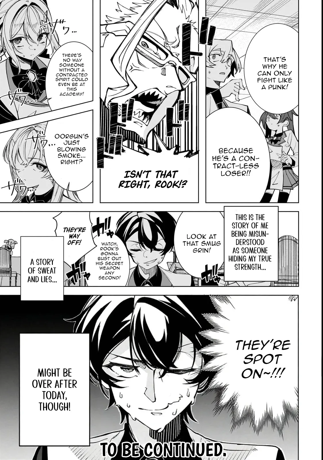 Spirit Master Who is Thought to be Hiding His True Ability is Actually Always Fighting Very Seriously Chapter 1 - page 49