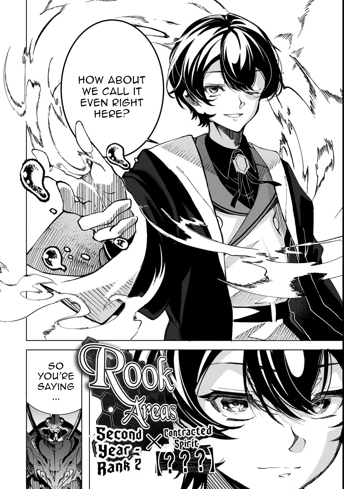 Spirit Master Who is Thought to be Hiding His True Ability is Actually Always Fighting Very Seriously Chapter 1 - page 7