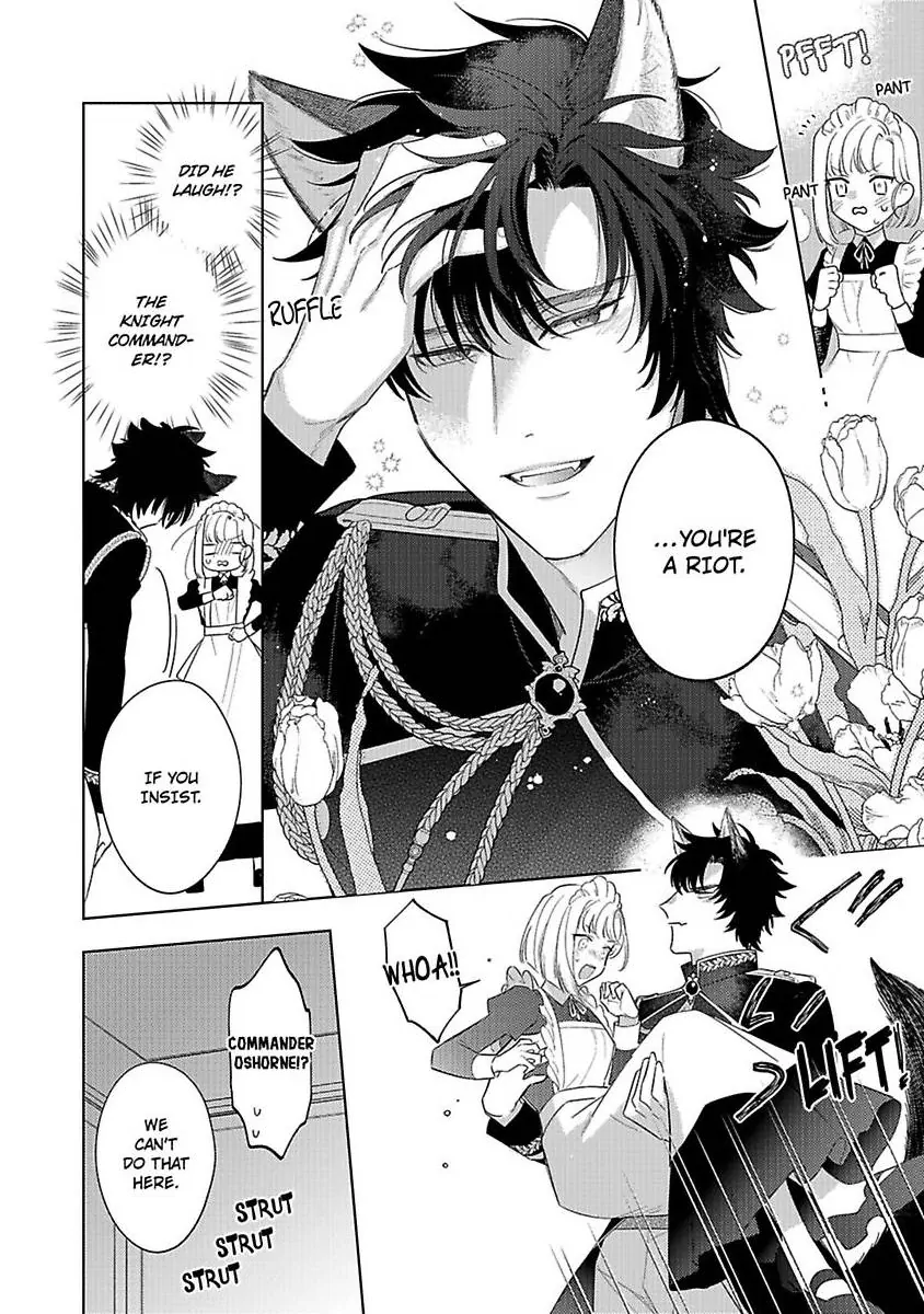 Ookami Kishi-sama ga Watashi wo Sukisugite Sotobori wo Umete Kimasu!? - Dekasegi Reijou Kekkon Monogatari Chapter 1 - page 24