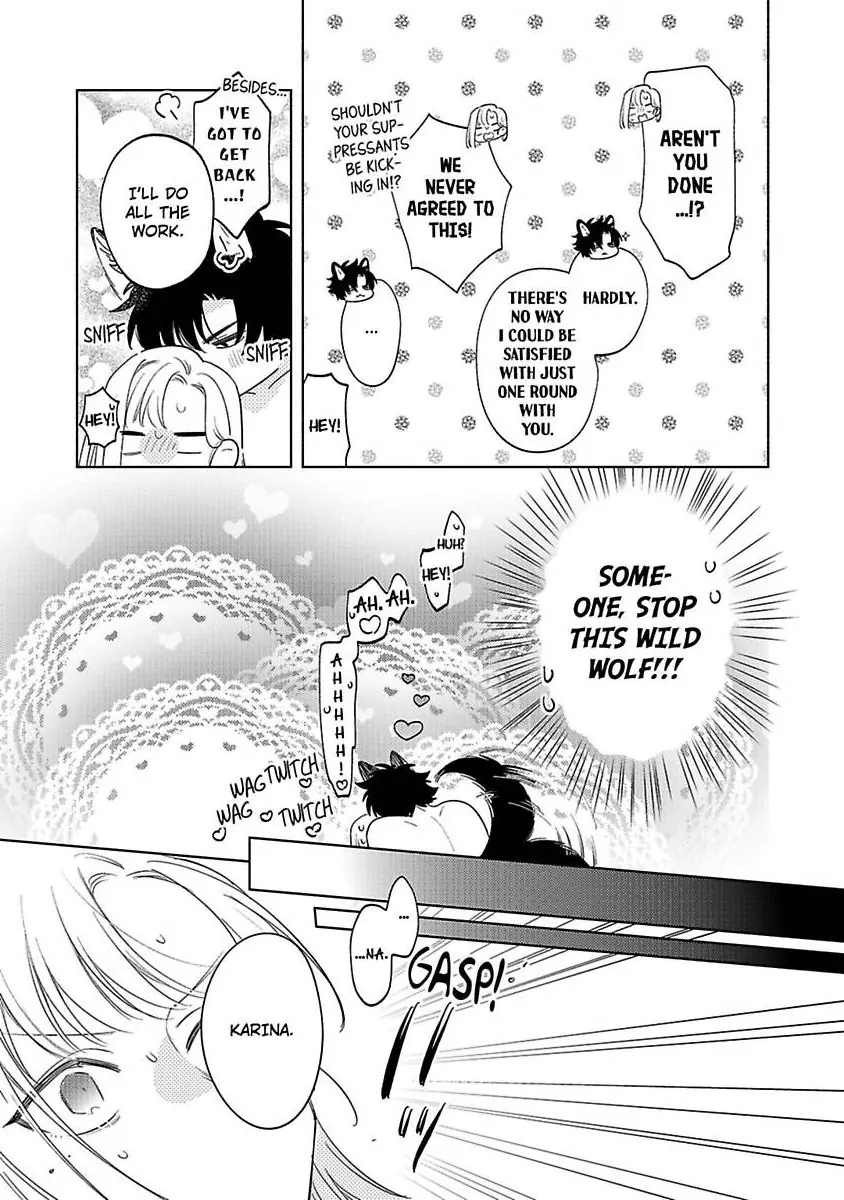 Ookami Kishi-sama ga Watashi wo Sukisugite Sotobori wo Umete Kimasu!? - Dekasegi Reijou Kekkon Monogatari Chapter 2 - page 25