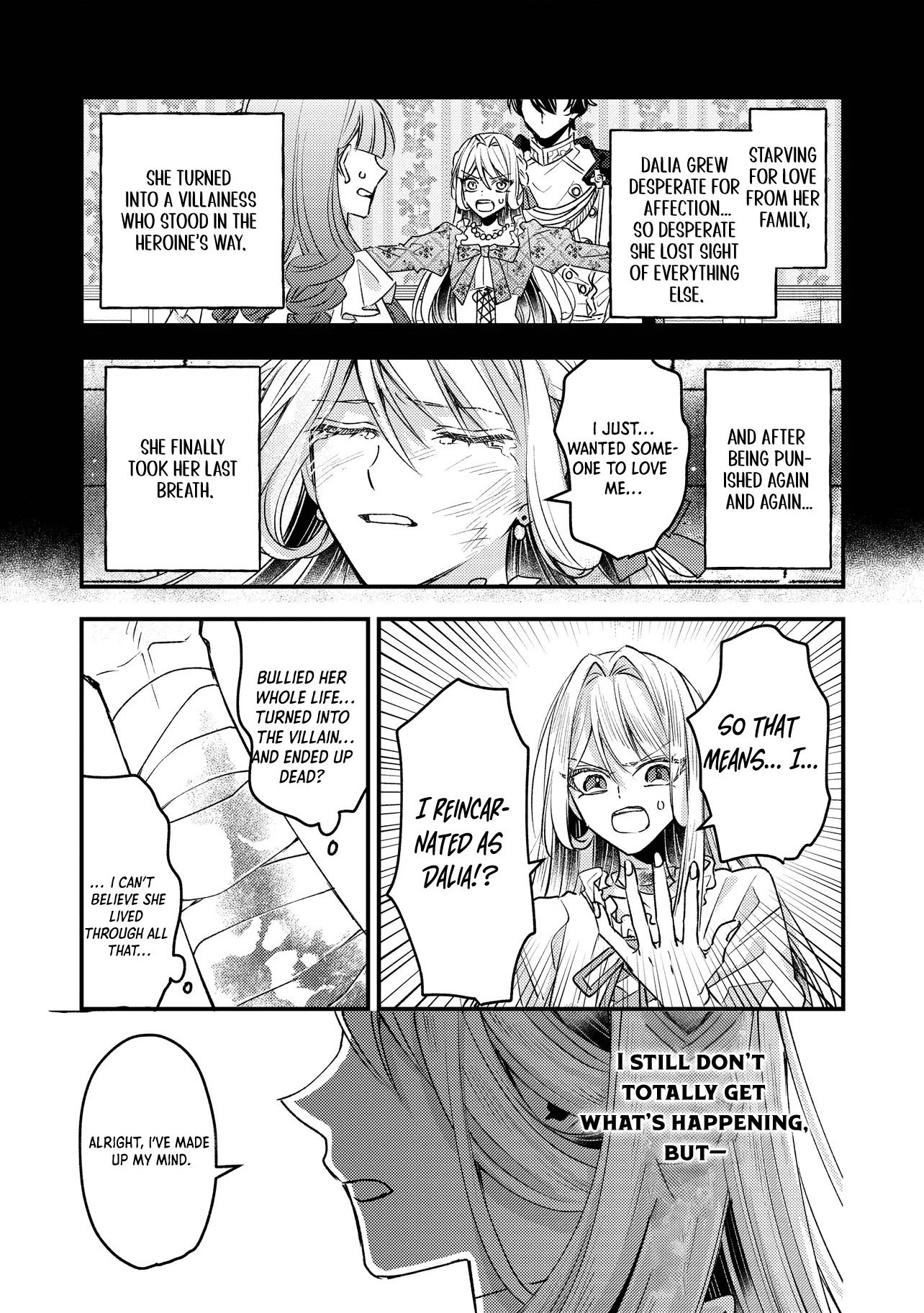 I was a delinquent villainess in my previous life, so why am I on the obsessive love route with a yandere prince? No one told me about this! Chapter 1 - page 9