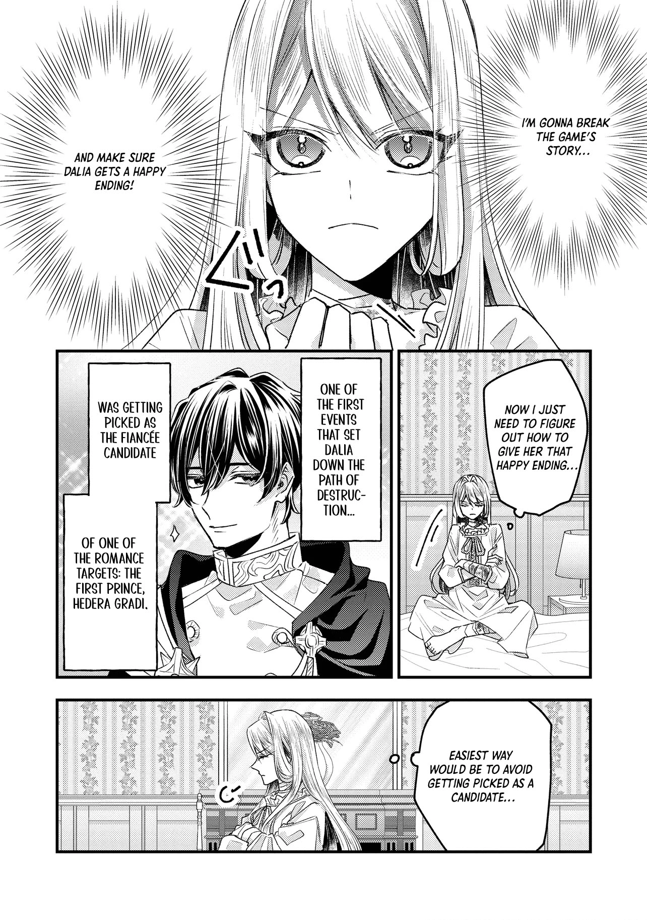I was a delinquent villainess in my previous life, so why am I on the obsessive love route with a yandere prince? No one told me about this! Chapter 1 - page 10