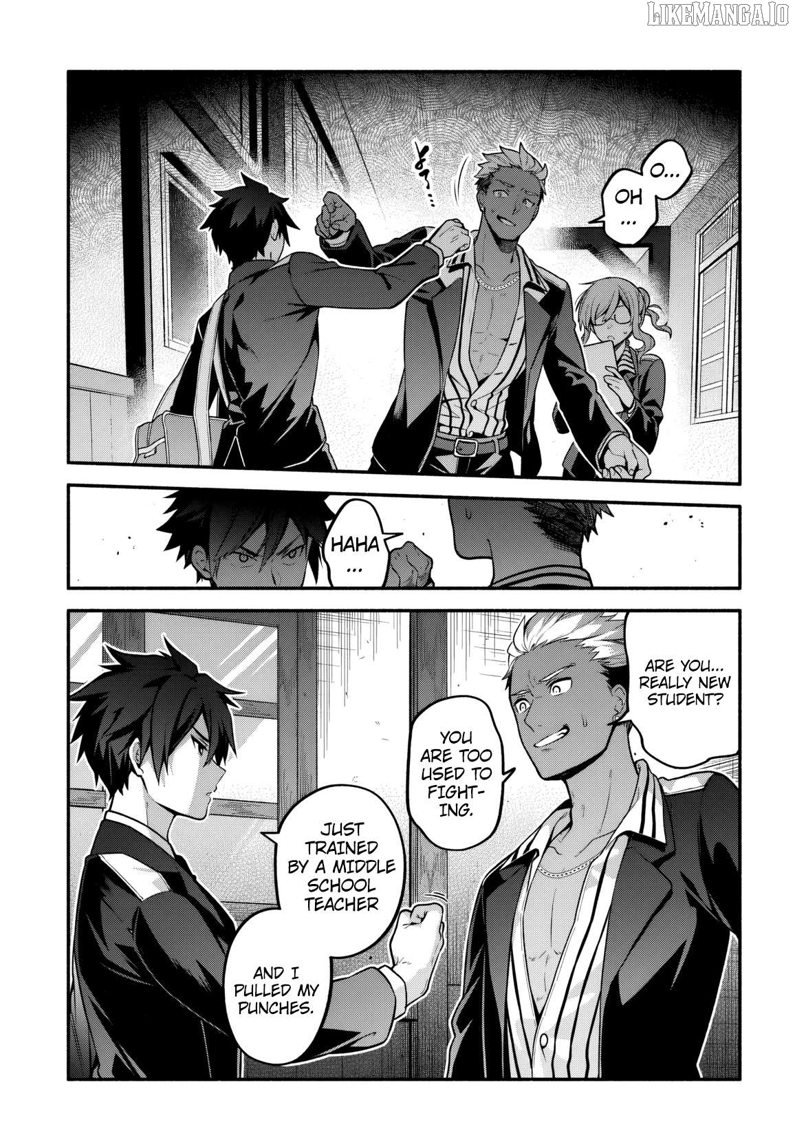 Haisukuuru Hakku ando Surasshu Chapter 1.1 - page 18