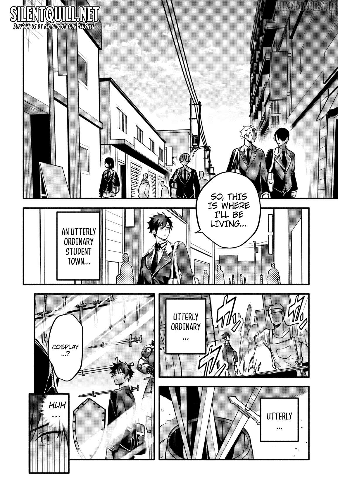 Haisukuuru Hakku ando Surasshu Chapter 1.1 - page 8