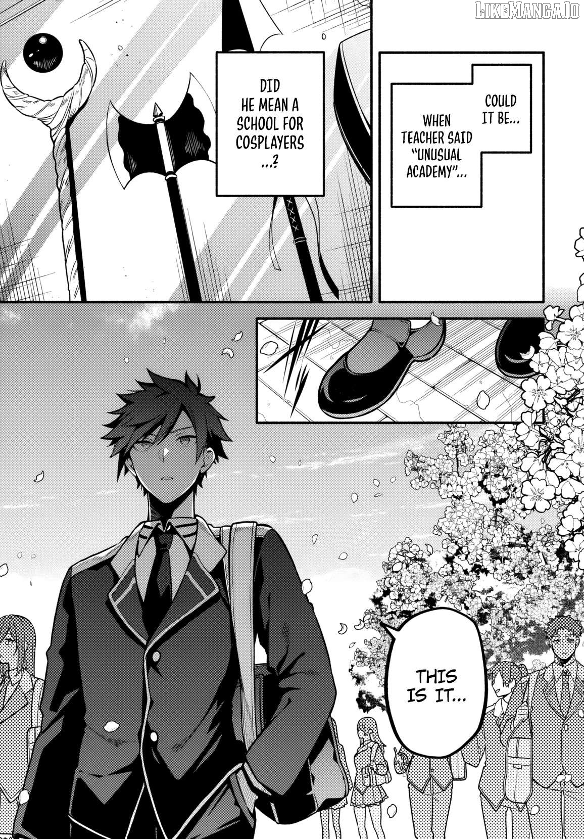 Haisukuuru Hakku ando Surasshu Chapter 1.1 - page 9