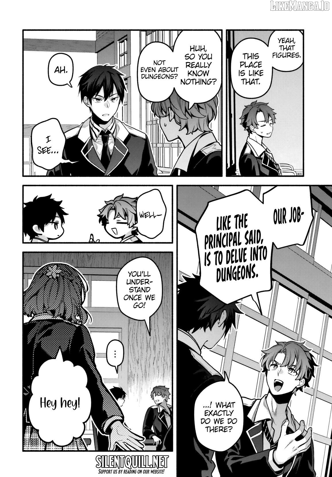 Haisukuuru Hakku ando Surasshu Chapter 1.2 - page 10