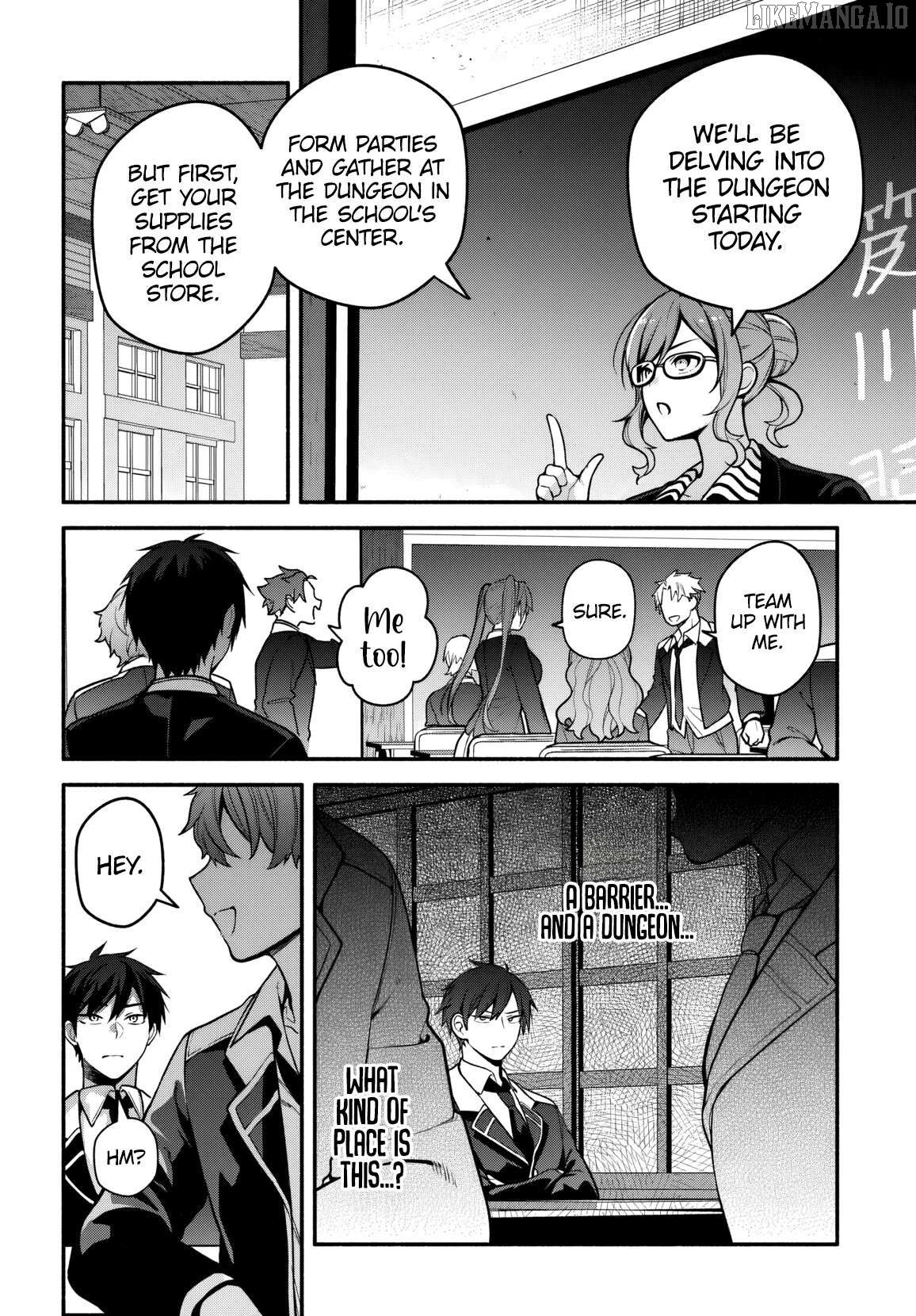 Haisukuuru Hakku ando Surasshu Chapter 1.2 - page 8