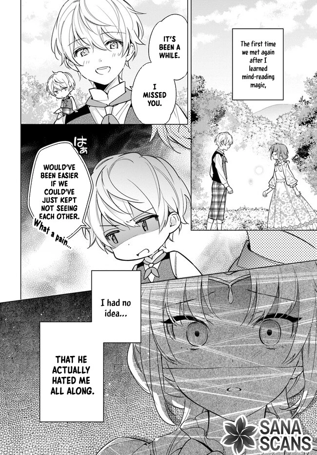 The princess who can read minds doesn't notice her fiancé's overwhelming love. Chapter 1 - page 32