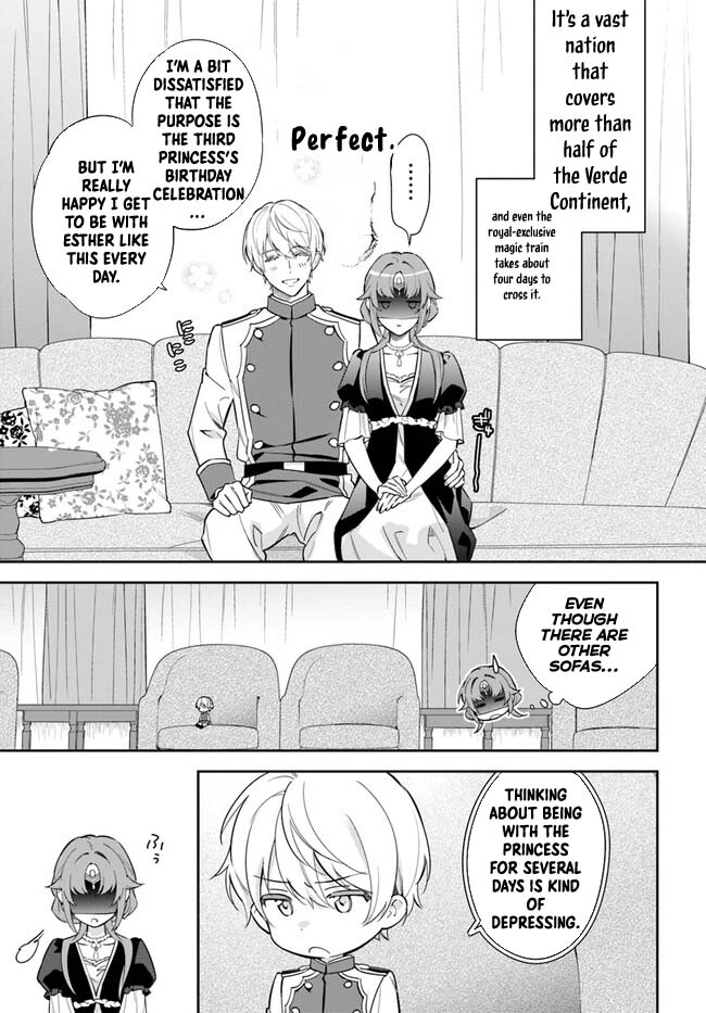 The princess who can read minds doesn't notice her fiancé's overwhelming love. Chapter 3 - page 22