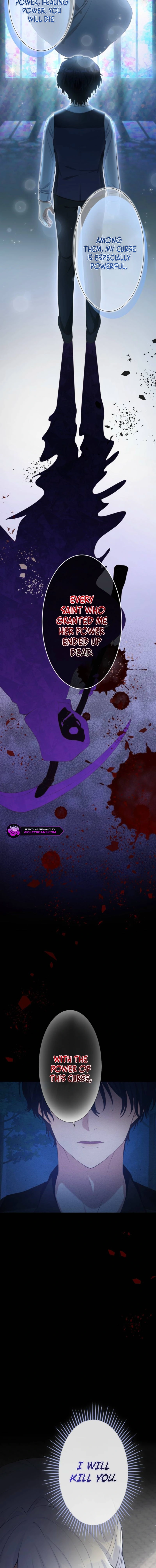The Saint Who Longs for Death Made a Contract with the Cursed Prince Chapter 3 - page 7