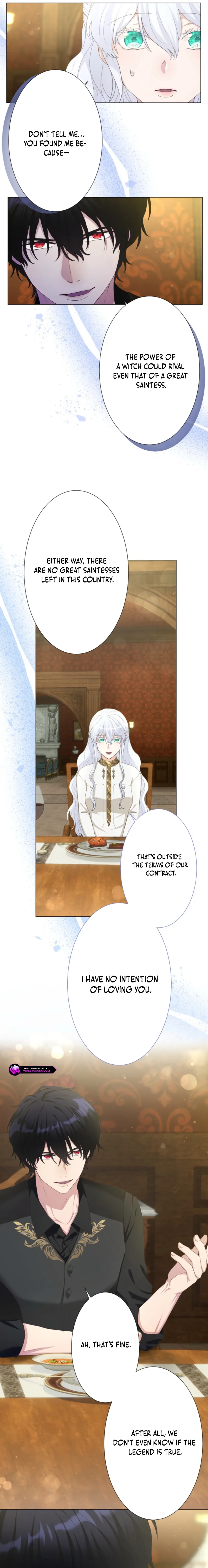 The Saint Who Longs for Death Made a Contract with the Cursed Prince Chapter 5 - page 12