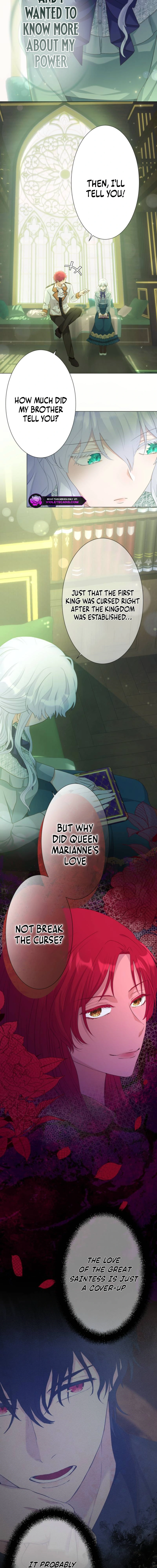 The Saint Who Longs for Death Made a Contract with the Cursed Prince Chapter 6 - page 9