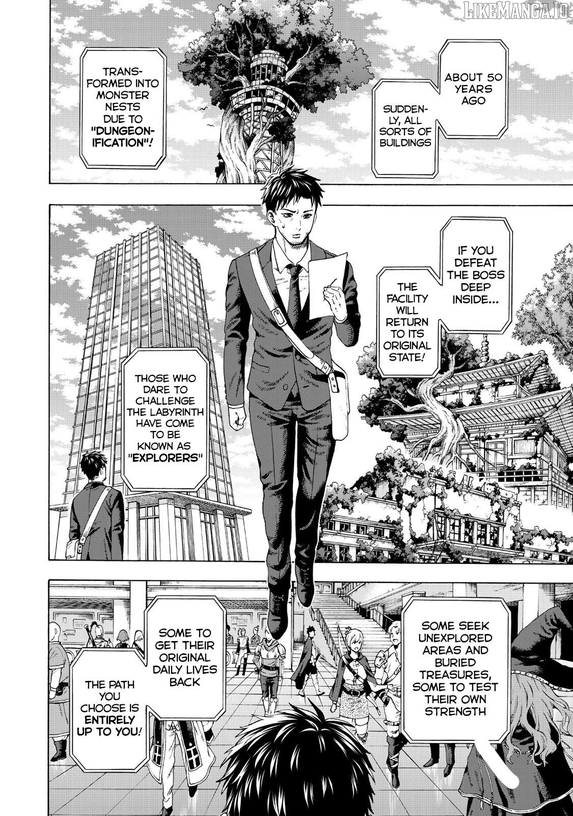 The Old Man who Awakened the Skill [Domination of All Things] has decided to make a living by Conquering Dungeons Chapter 1 - page 7