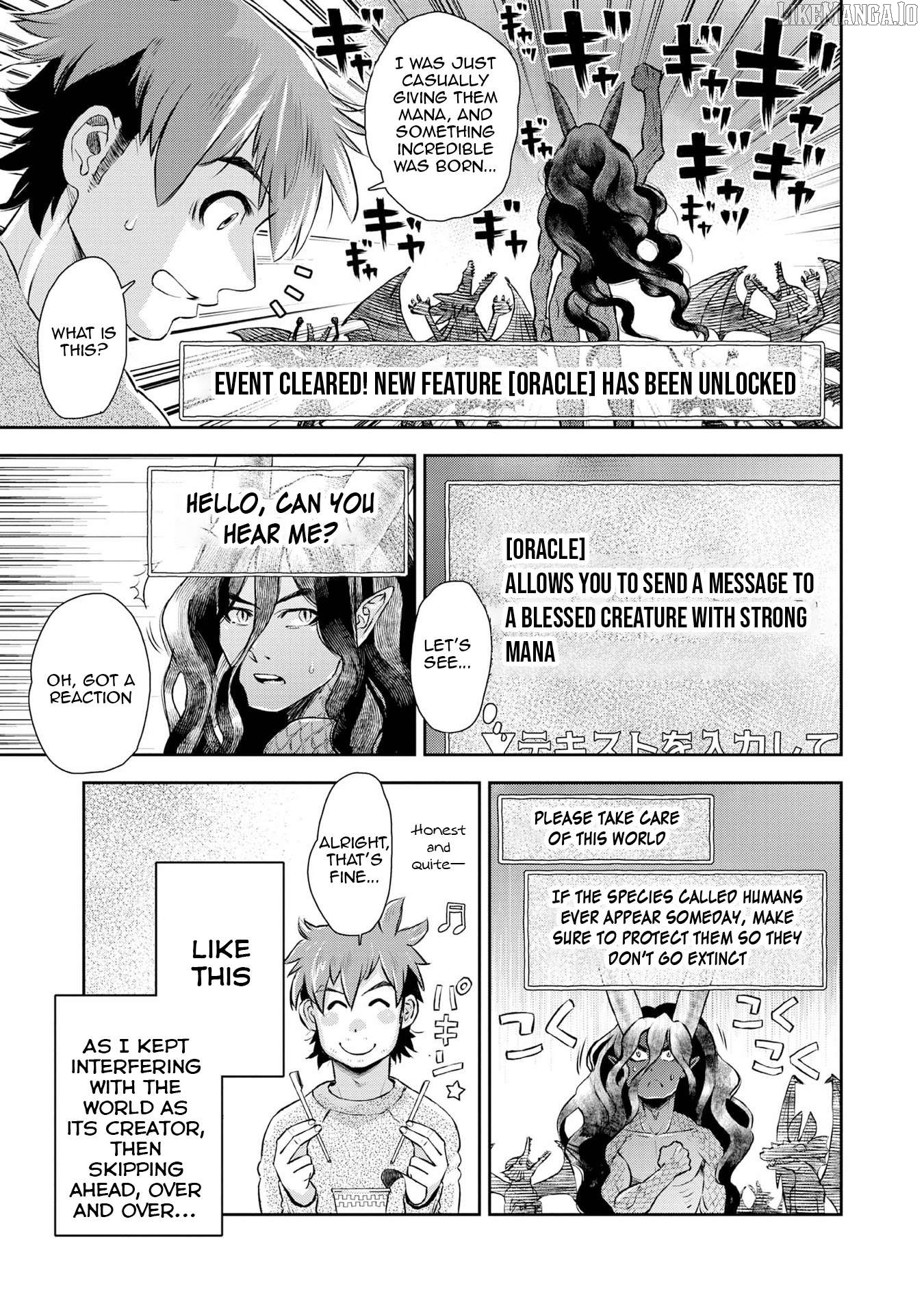 Isekai Souzou no Susume: Smartphone App de Wakusei wo Tsukutte Shimatta Ore wa Kami to Nari Sekai wo Meguru Chapter 1 - page 20
