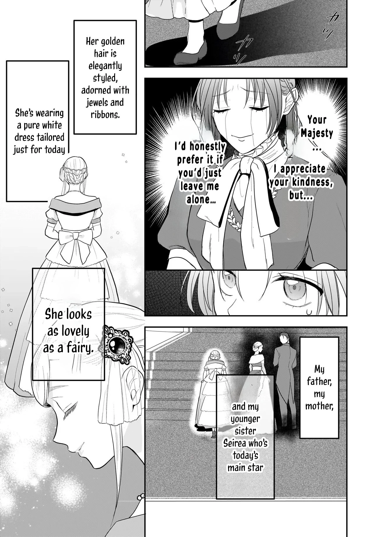 The Reincarnated Saint Wants to Support Her Idol! I’m a Oppressed Noble Lady, but the Prince I Admire Is Showering Me with Love!? Chapter 1 - page 34