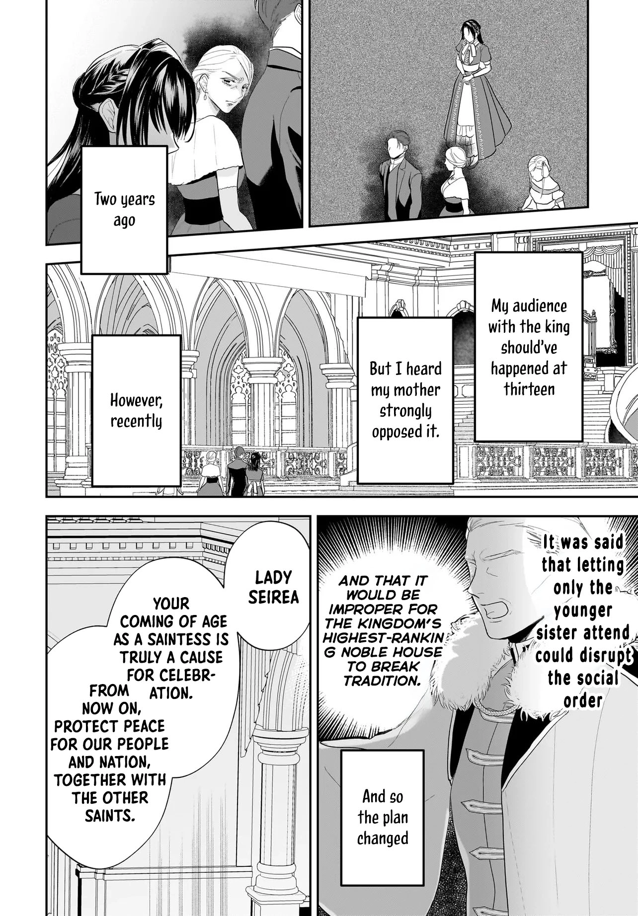 The Reincarnated Saint Wants to Support Her Idol! I’m a Oppressed Noble Lady, but the Prince I Admire Is Showering Me with Love!? Chapter 1 - page 36