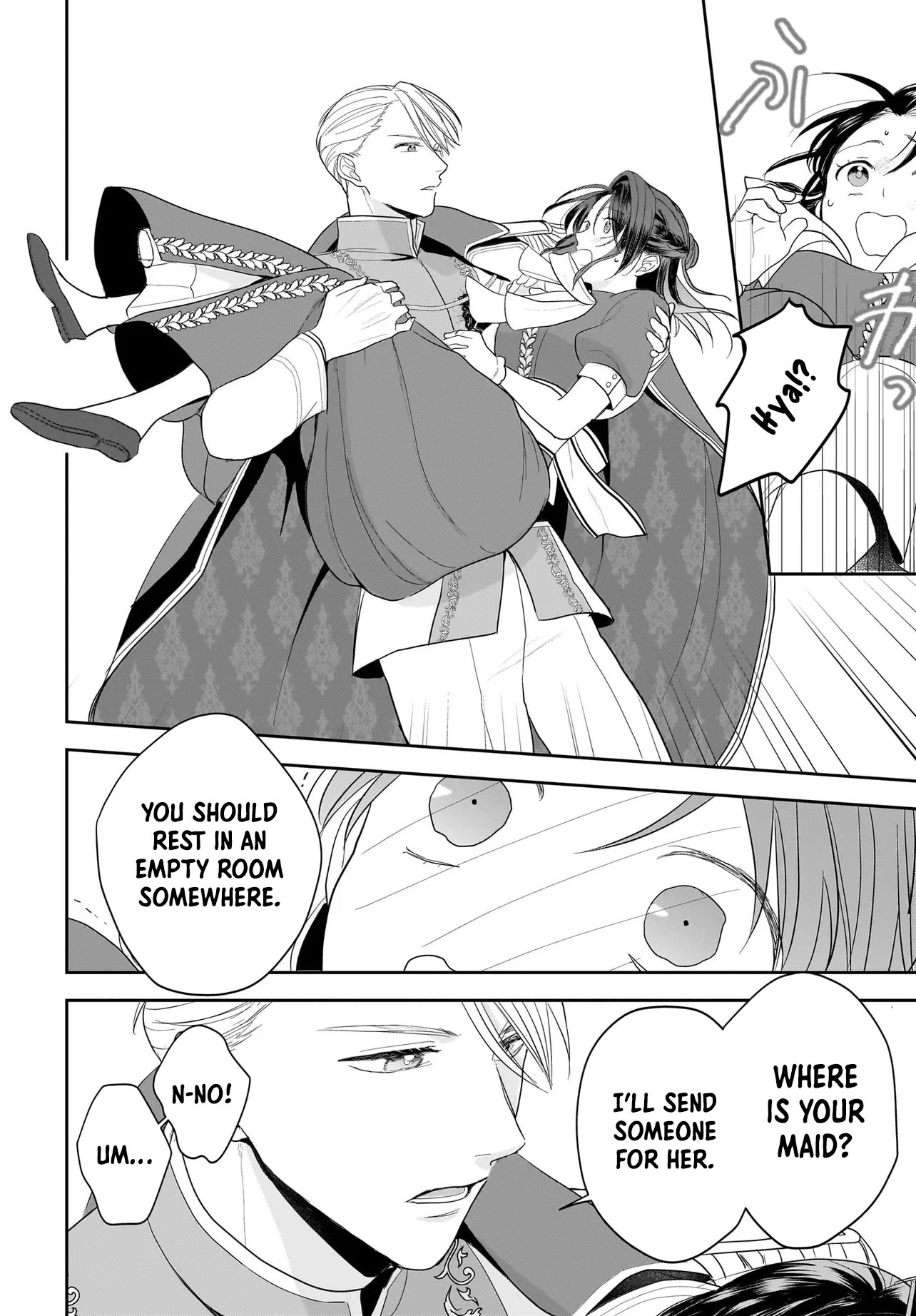 The Reincarnated Saint Wants to Support Her Idol! I’m a Oppressed Noble Lady, but the Prince I Admire Is Showering Me with Love!? Chapter 1 - page 50