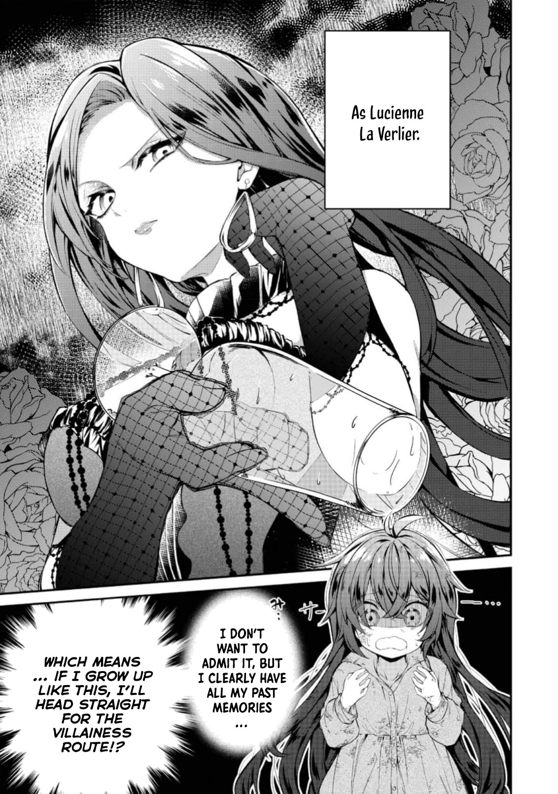 I Reincarnated as the Villainess Princess, but the Hidden Character Isn’t Hidden. In a World Where Light Shines, With You Chapter 1 - page 14