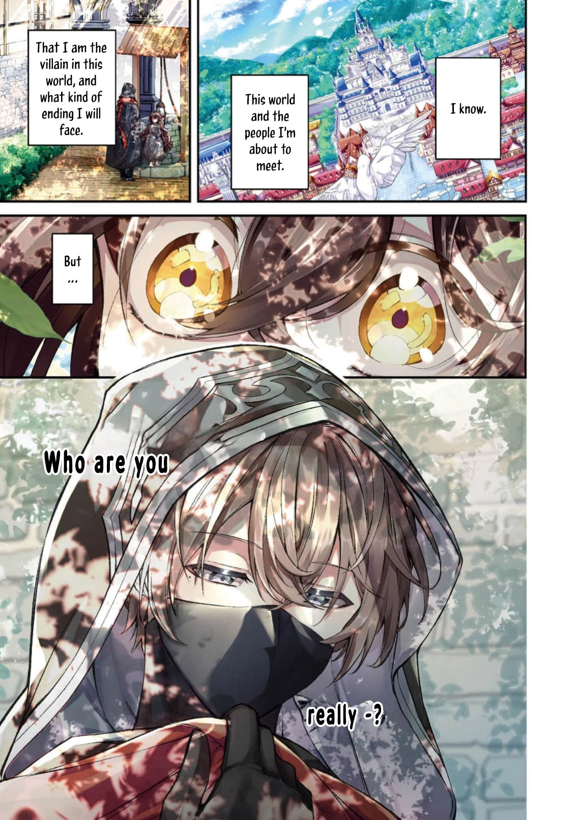 I Reincarnated as the Villainess Princess, but the Hidden Character Isn’t Hidden. In a World Where Light Shines, With You Chapter 1 - page 4