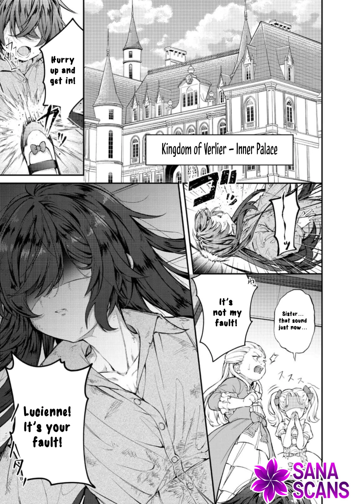 I Reincarnated as the Villainess Princess, but the Hidden Character Isn’t Hidden. In a World Where Light Shines, With You Chapter 1 - page 8