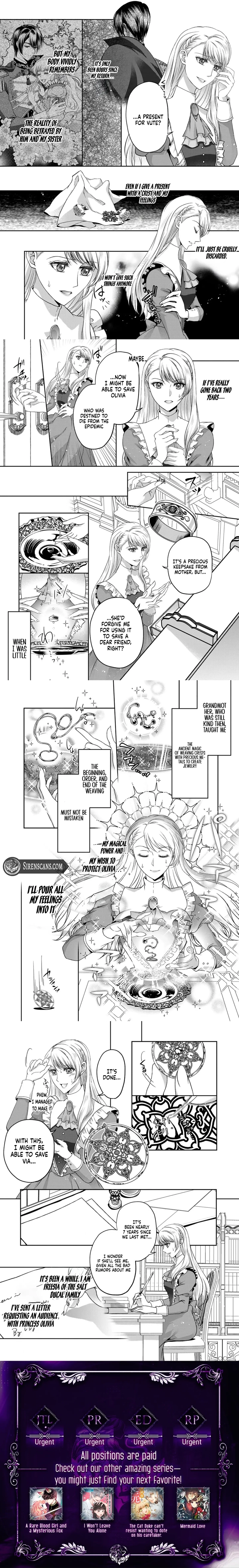 The Noble Lady Who Lost Everything to Her Sister Learns of Her Fiancé’s Betrayal and Returns to the Past Chapter 2 - page 3