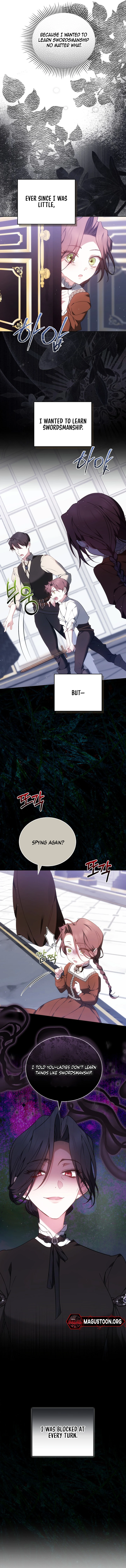 The Reason the Villainess Took Up the Sword Chapter 4 - page 6