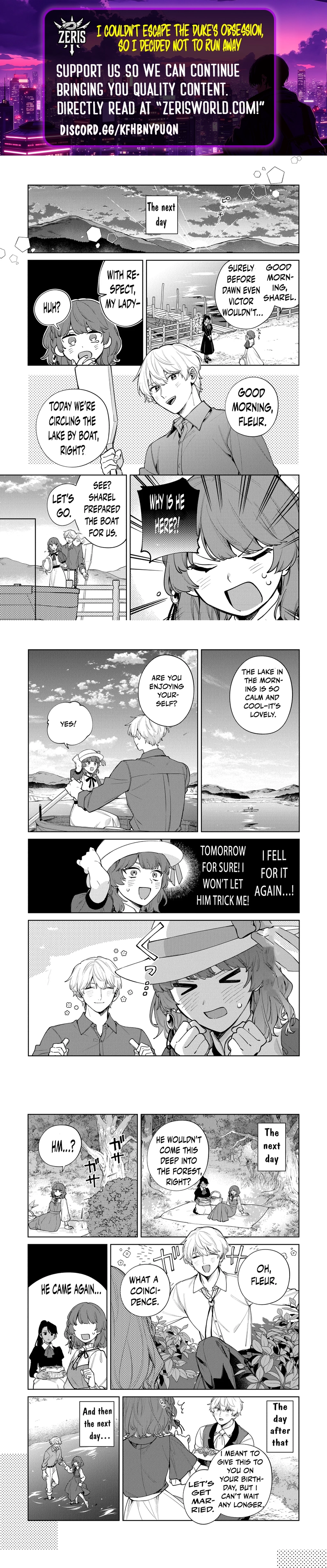 I Couldn’t Escape the Duke’s Obsession, So I Decided Not to Run Away Chapter 1.3 - page 1