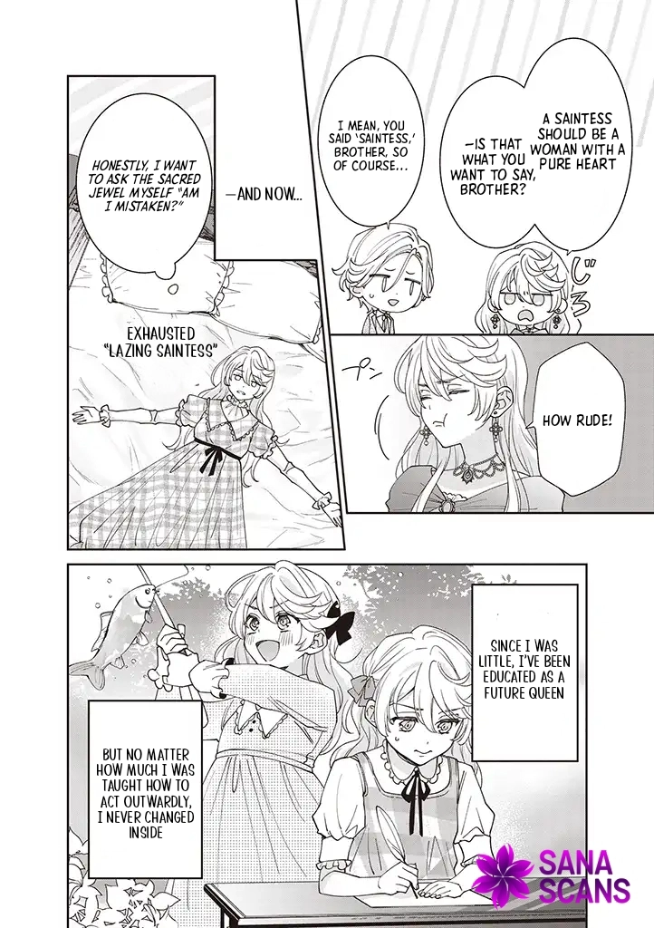 Your Highness, The Woman You Abandoned is The True Saint. Chapter 2 - page 5