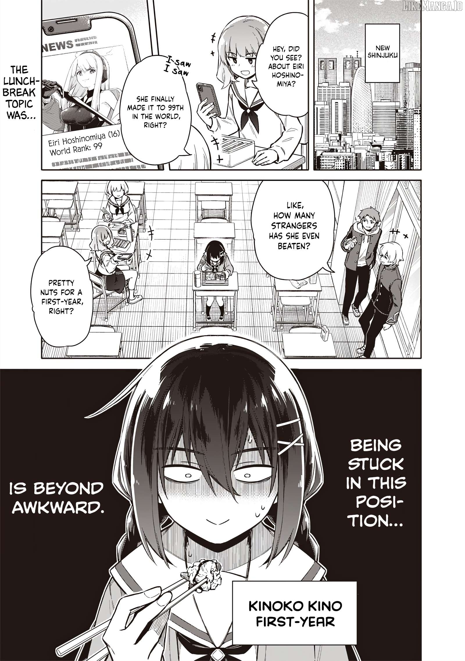Tokyo KINOKO: The High School Girl with the World's Lowest Ranking Social Skills Chapter 1 - page 3