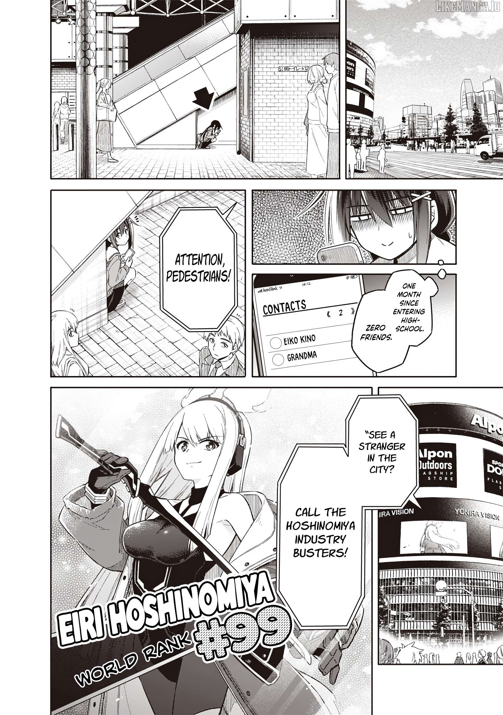 Tokyo KINOKO: The High School Girl with the World's Lowest Ranking Social Skills Chapter 1 - page 8