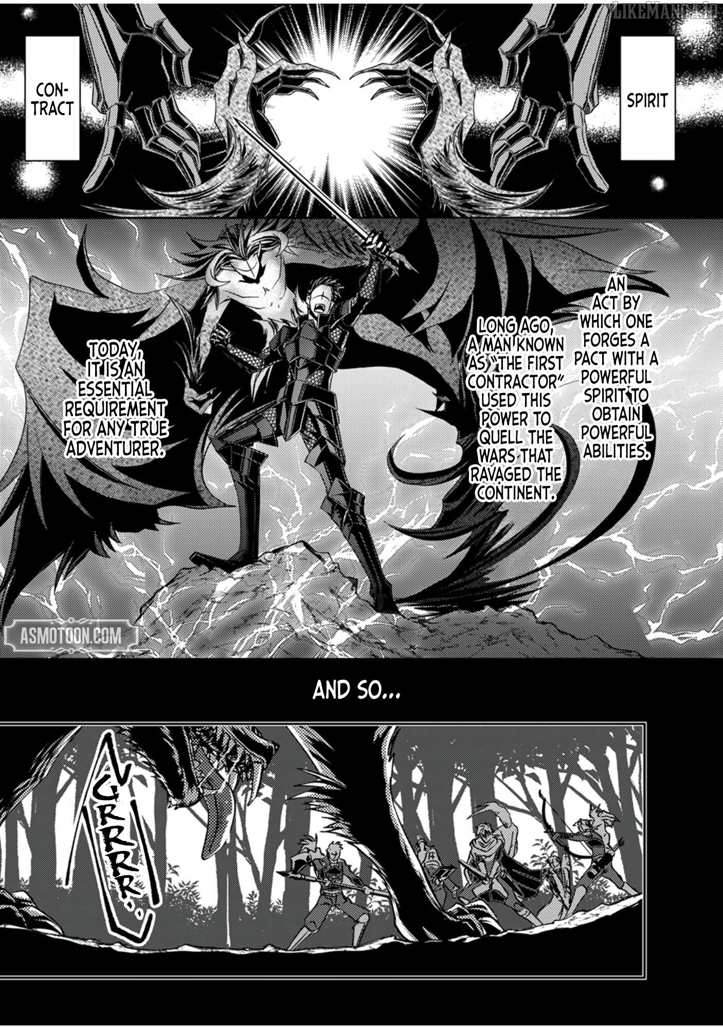 World's End Spirit Killer: The Banished Adventurer Forms a Contract with a Legendary Dragon Spirit and Becomes the Strongest Chapter 1 - page 3