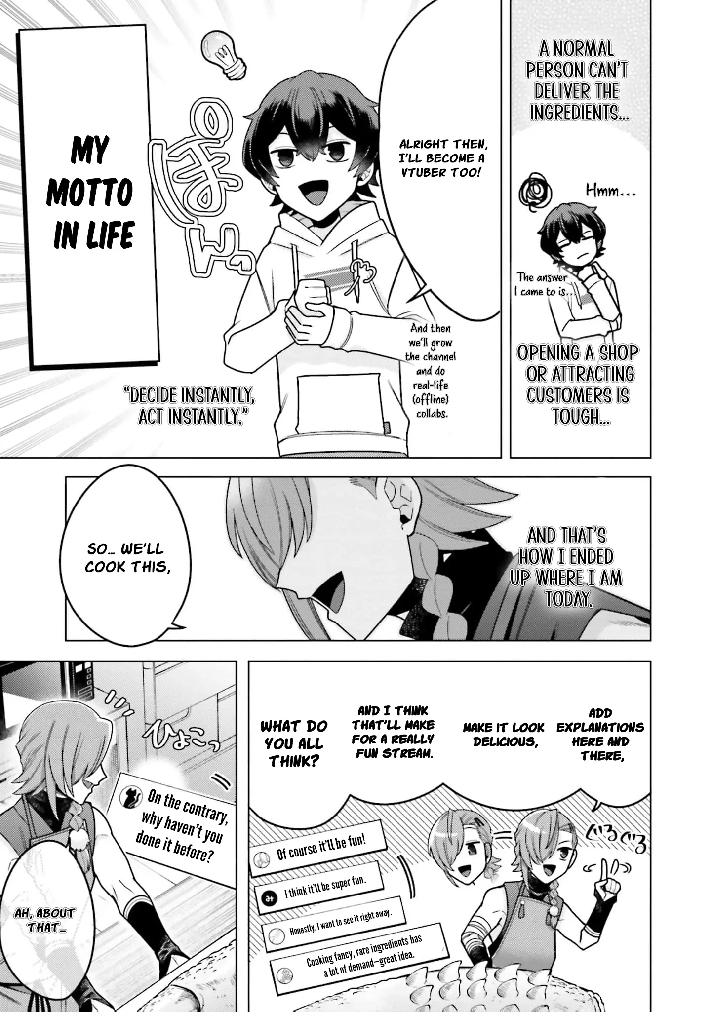 Dungeon Delicacies for My Favorite Idol Chapter 2 - page 5