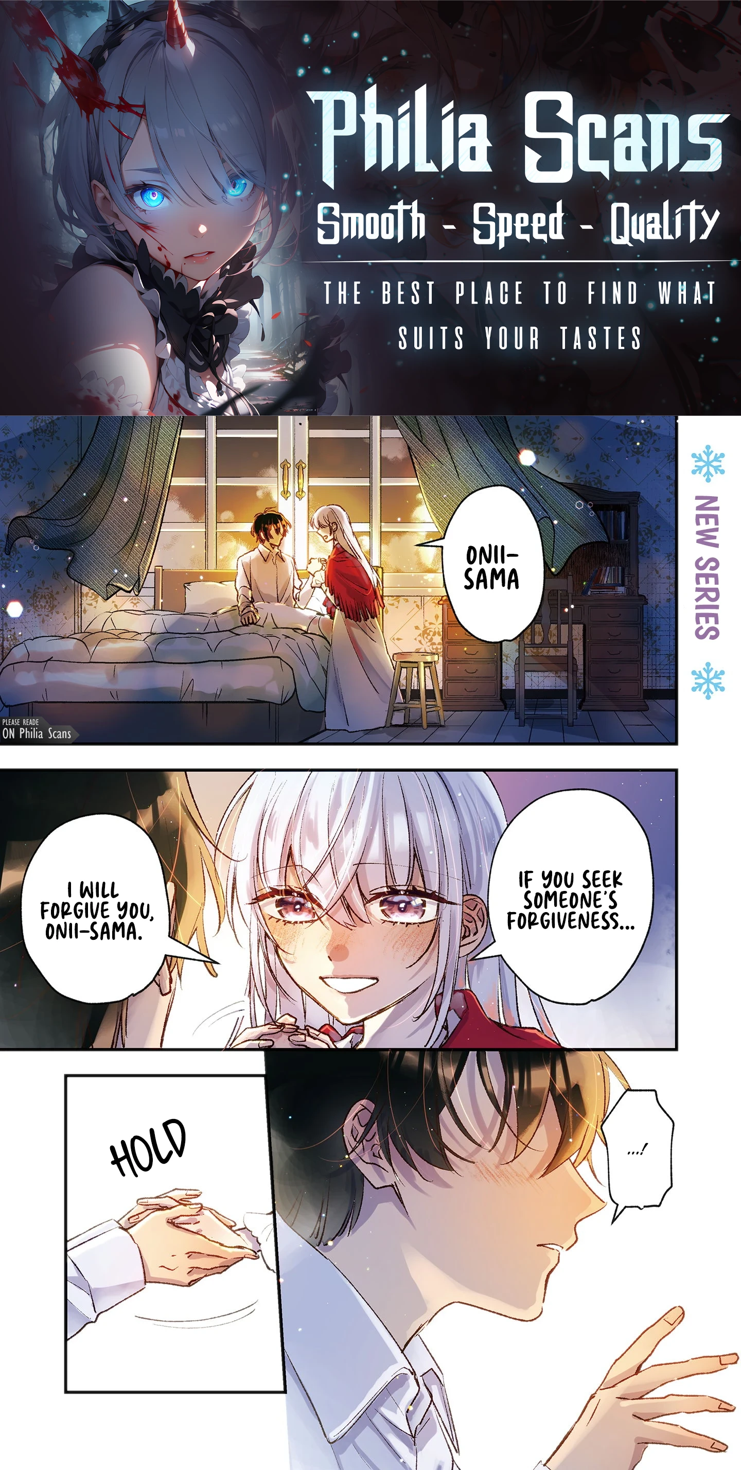 The Failed Saint Is Doted On by Her Yandere Stepbrother Chapter 1 - page 1