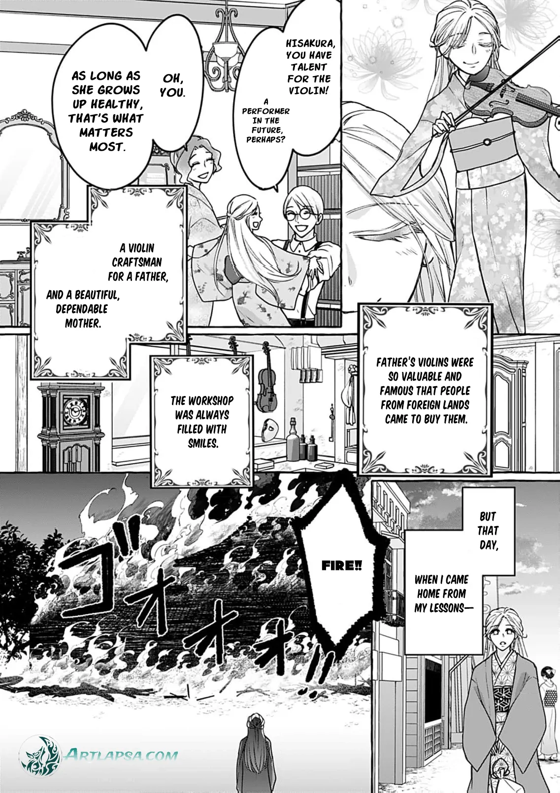 With You Beneath the Fluttering Sakura Chapter 1 - page 10