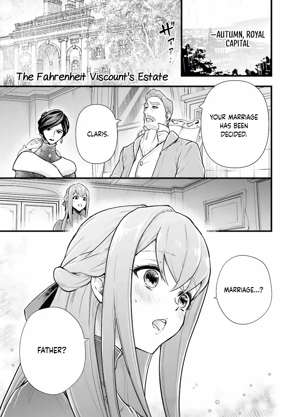 The Substitute Bride Is Doted on by the Clumsy Marquis Chapter 1 - page 7