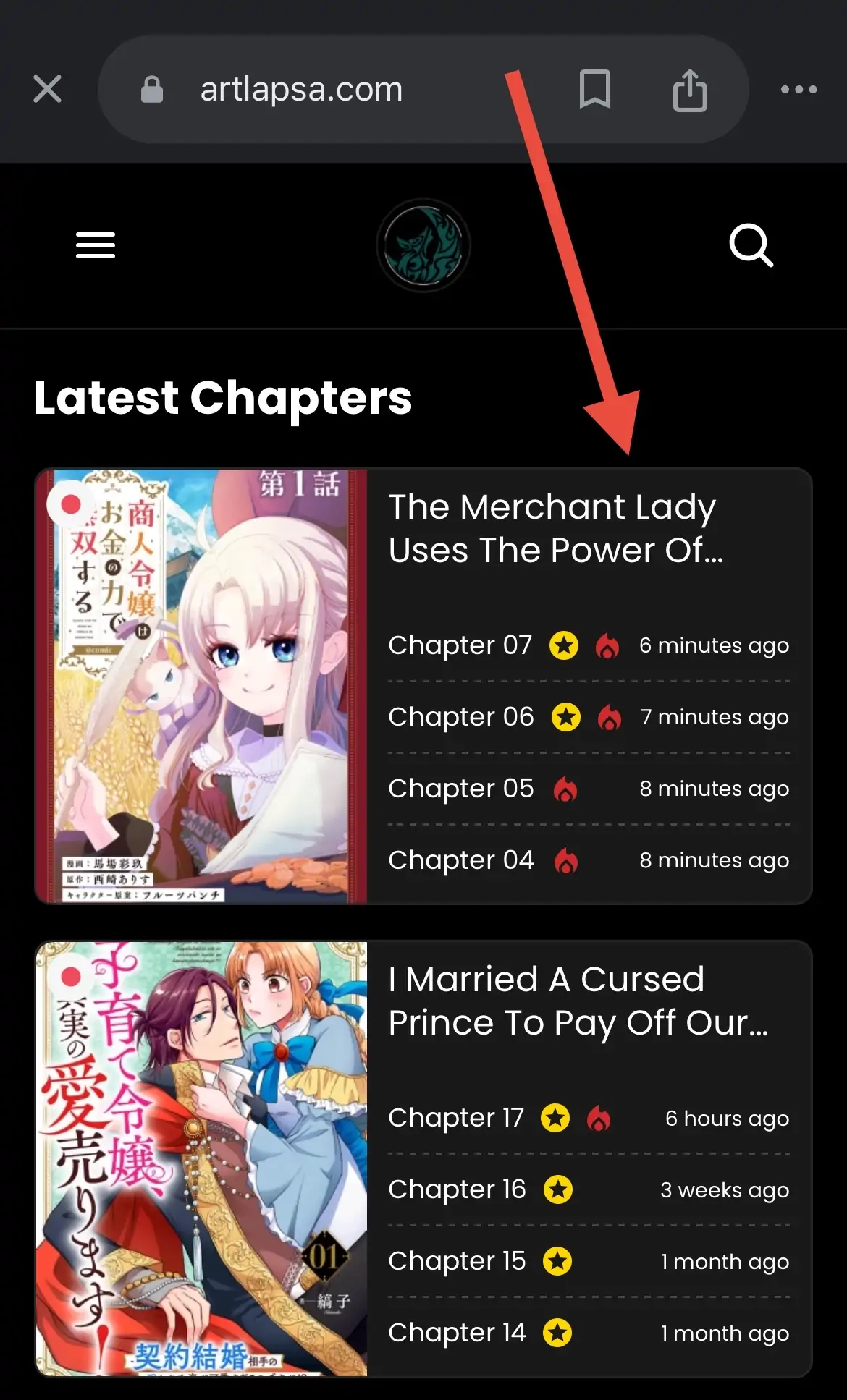 The Merchant Lady Uses the Power of Money to Dominate Chapter 2 - page 1