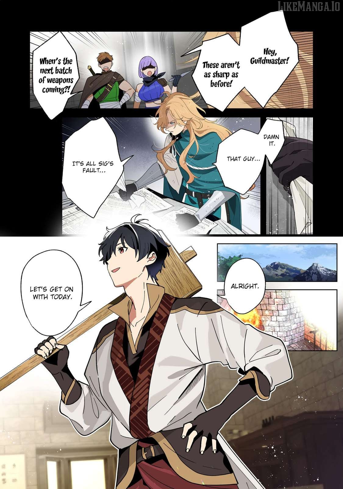 S-kyuu Guild wo Ridatsu Shita Katanakaji no Jiyuu na Henkyou Slow Life Chapter 1 - page 2