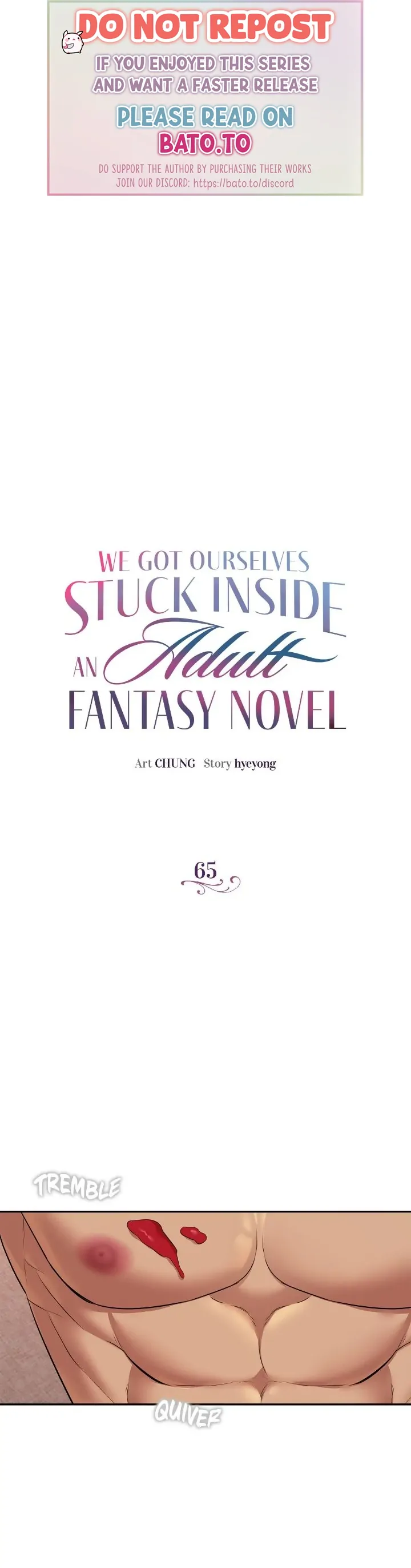 We Got Ourselves Stuck Inside an Adult Fantasy Novel Chapter 65 - page 1