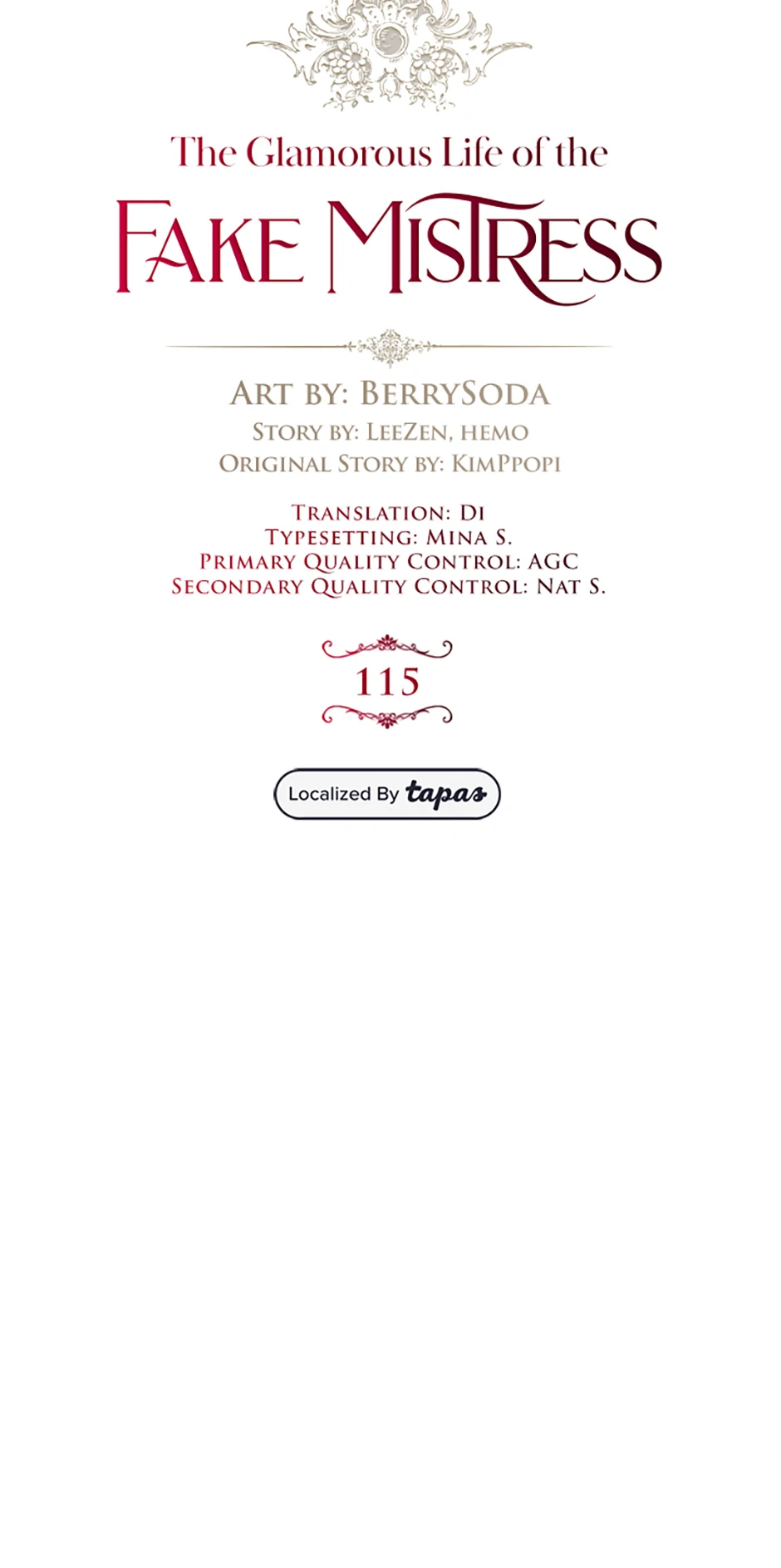 The Glamorous Life of the Fake Mistress Chapter 115 - page 44