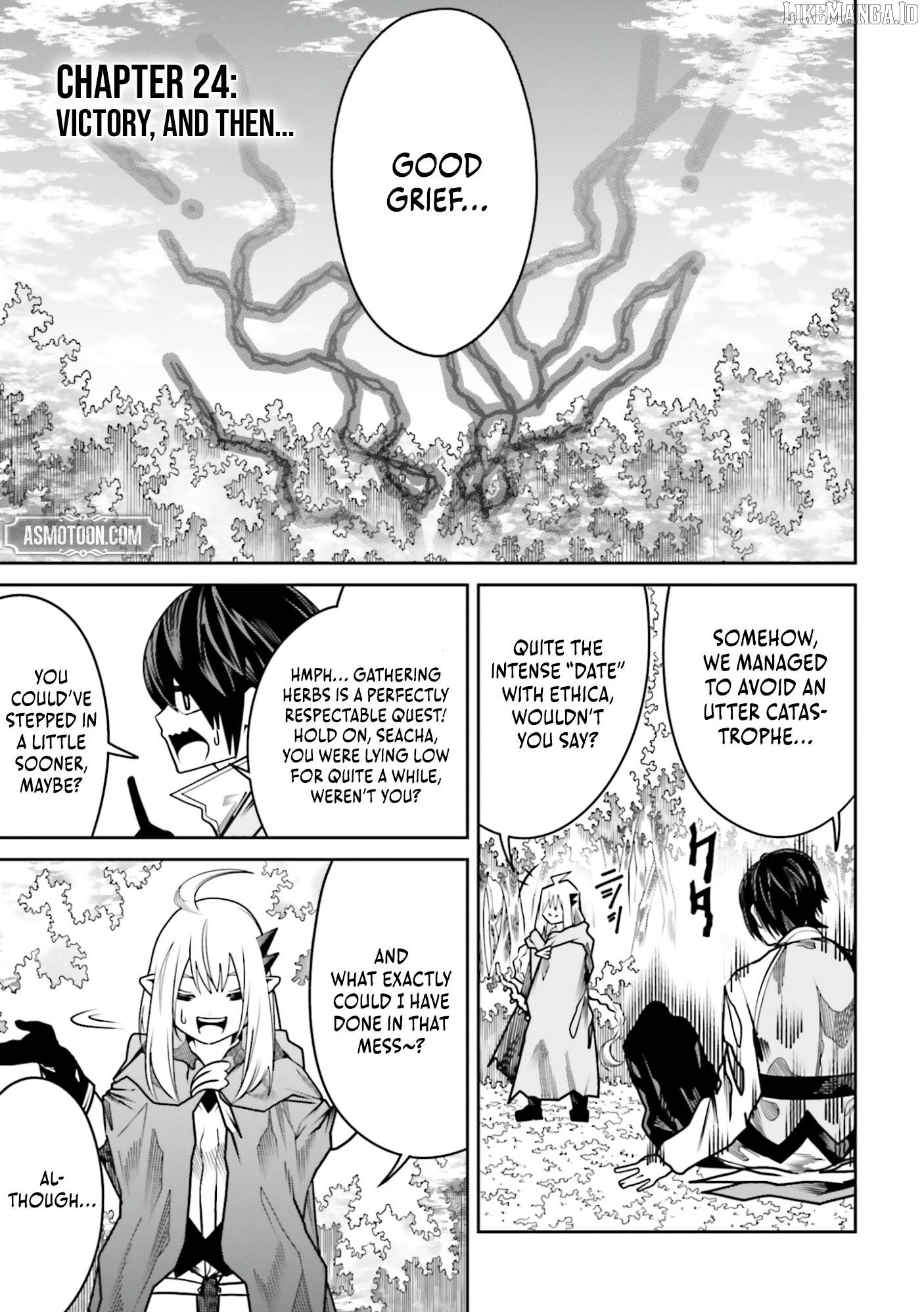 My "Fully Automatic Buff" Made My Friends the Strongest in the World Chapter 24 - page 2