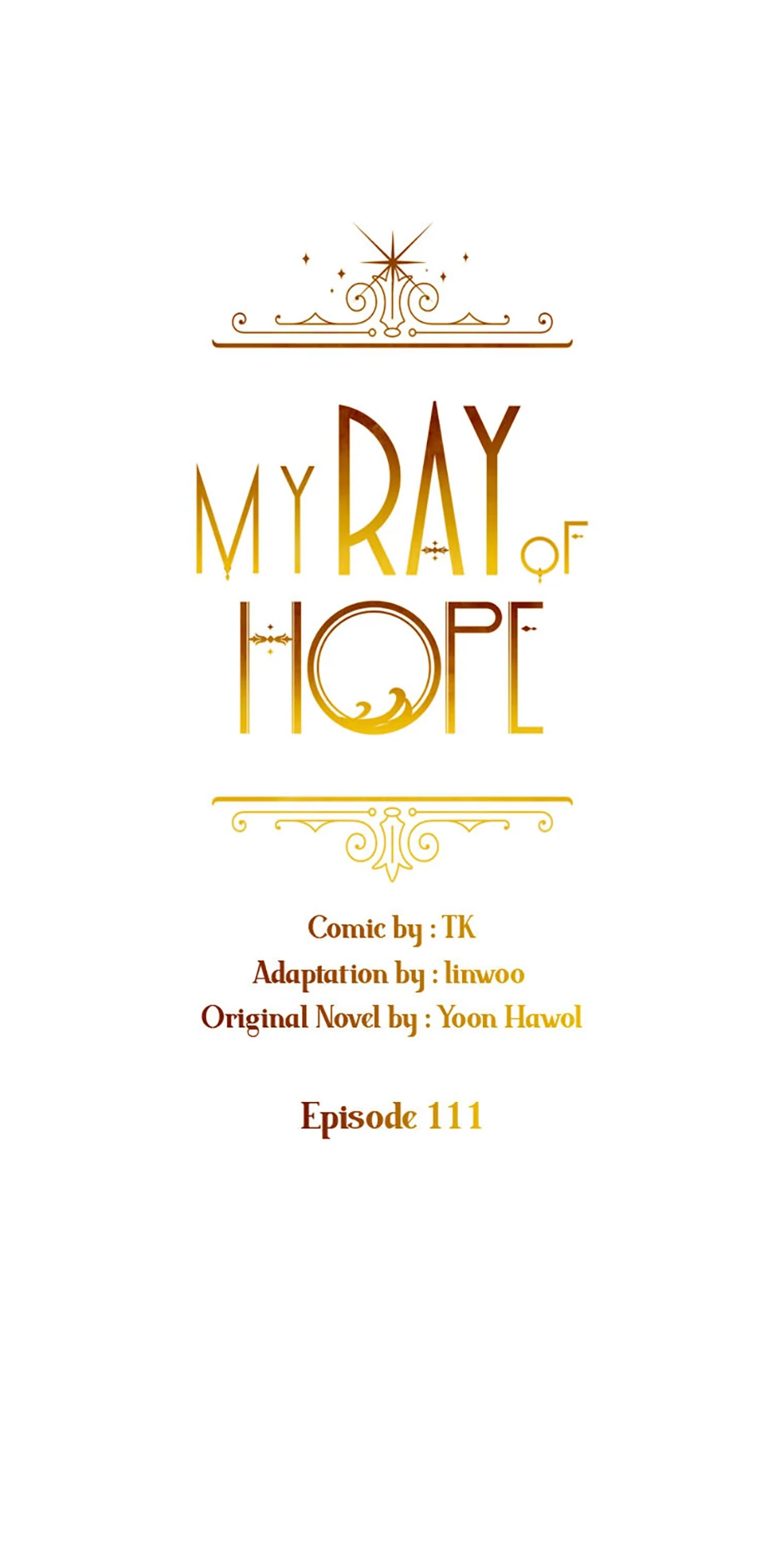 My Ray of Hope Chapter 111 - page 1