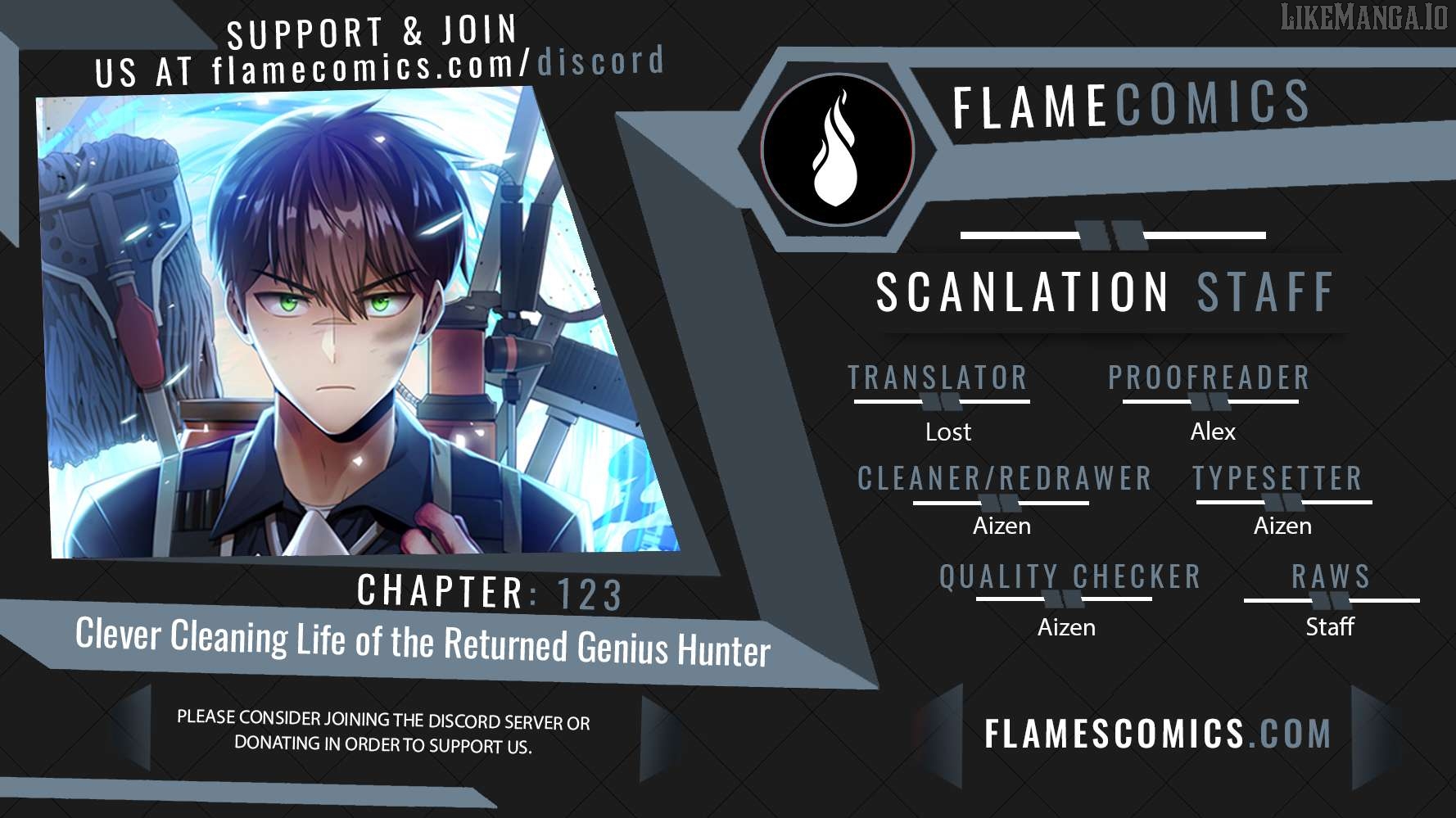 Clever Cleaning Life Of The Returned Genius Hunter Chapter 124 - page 1