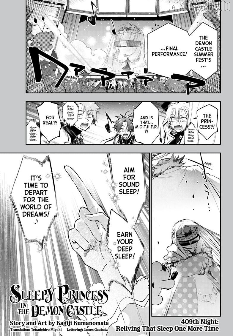 Maou-jou de Oyasumi Chapter 409 - page 1