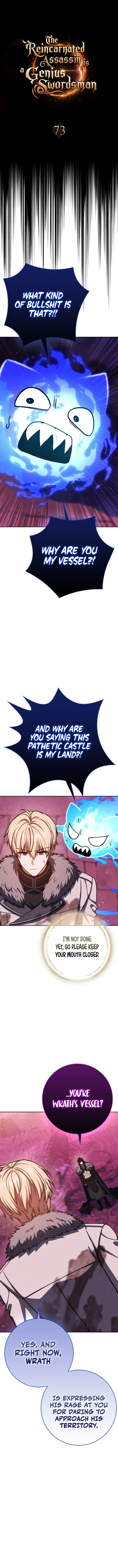 The Reincarnated Assassin is a Genius Swordsman Chapter 73 - page 1