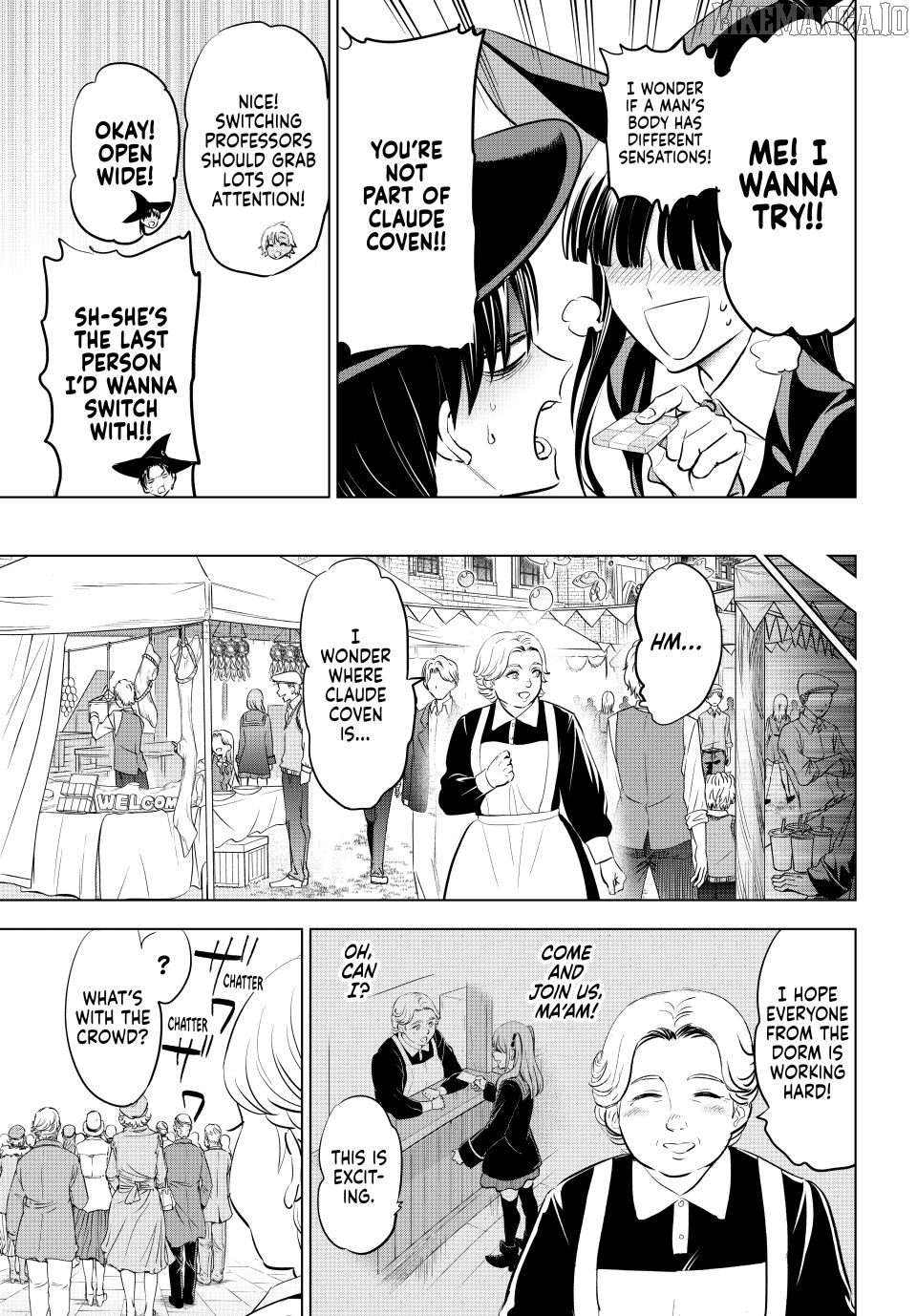 The Classroom of a Black Cat and a Witch Chapter 92 - page 10